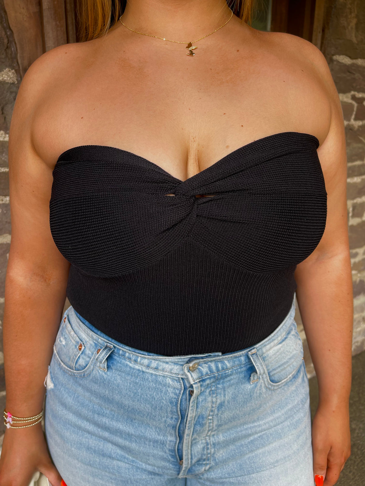 Iliana Tube Top Black