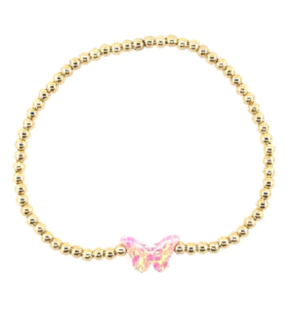 Butterfly Pendant Bracelet