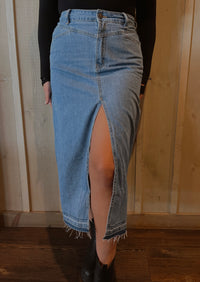 Chloé Denim Skirt